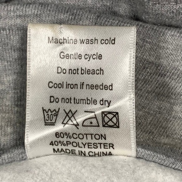 TORKIA APPAREL NEW YORK CITY Men`s Size 2XL Grey USA Flag Hoodie - Picture 6 of 7